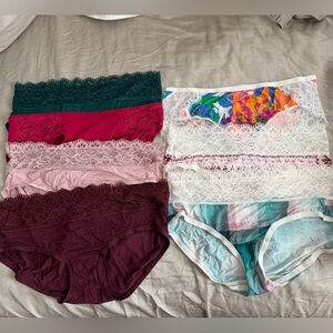 Soma intimates cotton panties bundle size M
